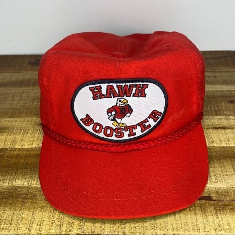 Hawk Booster Red Trucker Hat